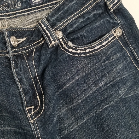 Miss Me Easy Straight Jeans JE5014ET38X - Picture 4 of 13